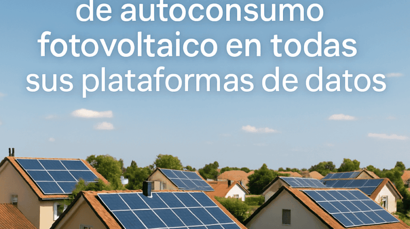 Red Eléctrica publica por primera vez datos completos de autoconsumo fotovoltaico