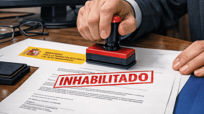 inicio de proceso de extinción de la habilitación