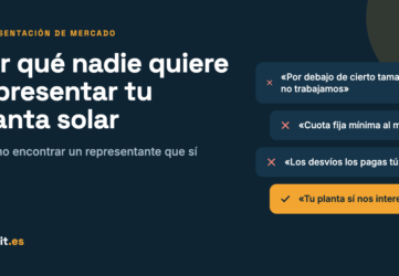 Representante para planta fotovoltaica: por qué rechazan las plantas solares pequeñas