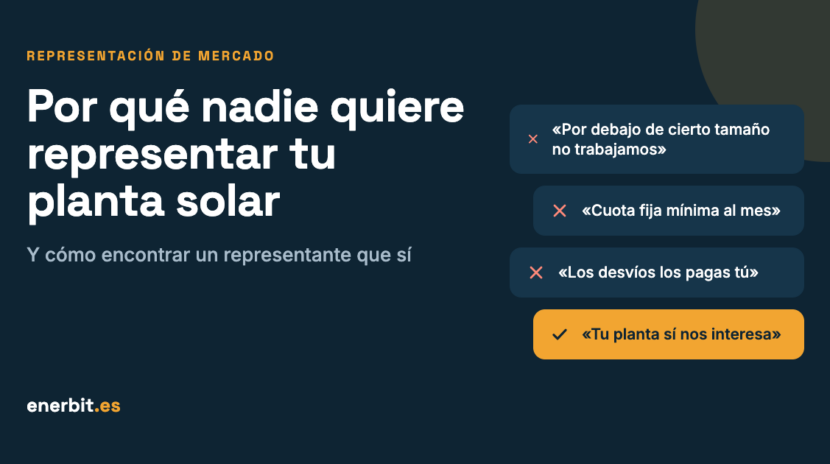 Representante para planta fotovoltaica: por qué rechazan las plantas solares pequeñas